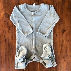 Quincy Mae Full Snap Footies 18-24